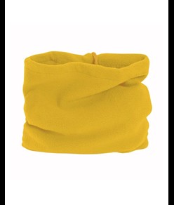 Fascia scalda-collo in polar, trasformabile in cappello regolazione con cordino