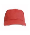 Cappellino in cotone/polyester, 6 pannelli con visiera sandwich Cappellino in cotone/polyester, 6 pannelli con visiera sandwich