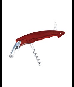 Apribottiglie con cavatappi e taglia-capsula