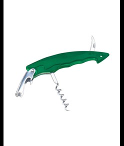 Apribottiglie con cavatappi e taglia-capsula