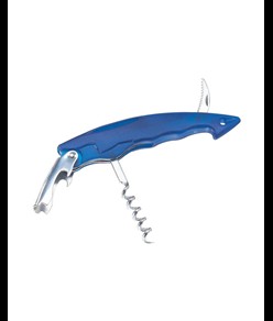 Apribottiglie con cavatappi e taglia-capsula