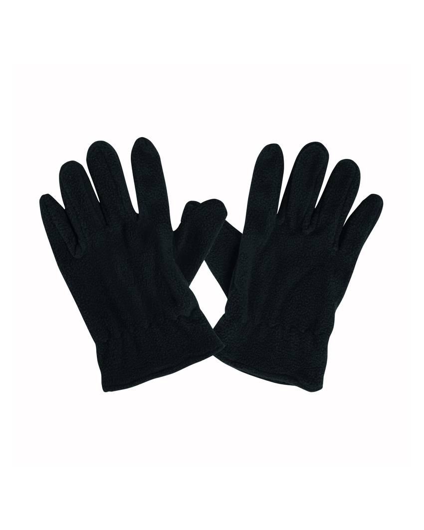 Guanti in polar da donna, con elastico ai polsi - taglia unica