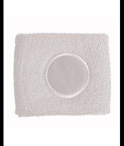 Polsino parasudore in spugna, con spazio per la personalizzazione