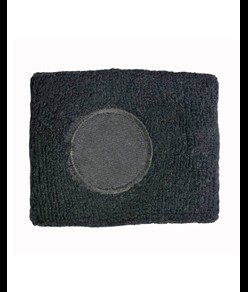 Polsino parasudore in spugna, con spazio per la personalizzazione