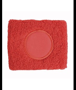 Polsino parasudore in spugna, con spazio per la personalizzazione