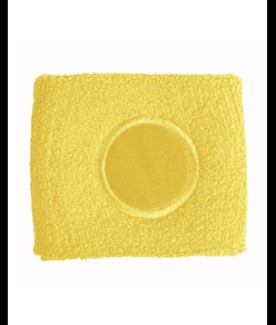 Polsino parasudore in spugna, con spazio per la personalizzazione