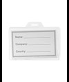 Porta-badge in PVC trasparente