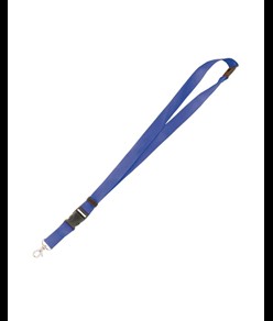 Nastro da collo con sgancio di sicurezza, sgancio portachiavi e moschettone