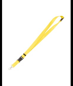 Nastro da collo con sgancio di sicurezza, sgancio portachiavi e moschettone