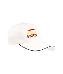 Cappellino in cotone, 5 pannelli con profilo in contrasto Cappellino in cotone, 5 pannelli con profilo in contrasto