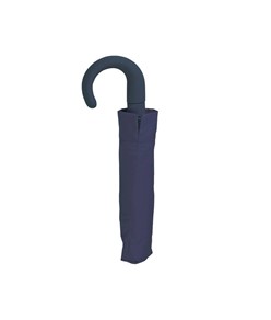 Mini ombrello automatico con manico curvo gommato e astuccio in tinta Mini ombrello automatico con manico curvo gommato e astuccio in tinta