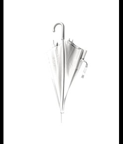 Ombrello automatico, manico e puntale gommati