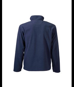 Felpa da uomo a mezza zip in micropolar