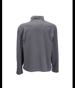 Felpa da uomo a mezza zip in micropolar