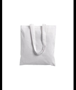 Shopper con soffietto in canvas 280 g/m2, manici lunghi Handle