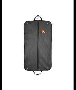 Porta-abiti da viaggio in TNT 80 g/m2, con scomparto esterno e finestrella identificazione