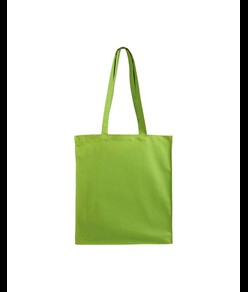 Shopper con soffietto in cotone 220 g/m2, manici lunghi Handle