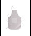 Grembiule lungo in TNT (80g/m2), con tasca frontale 60x90 cm