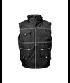 Gilet imbottito di poliestere impermeabilizzato