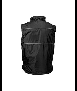 Gilet imbottito di poliestere impermeabilizzato