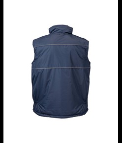Gilet imbottito di poliestere impermeabilizzato