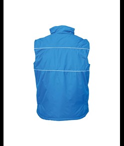 Gilet imbottito di poliestere impermeabilizzato