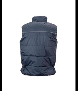 Gilet imbottito di poliestere impermeabilizzato