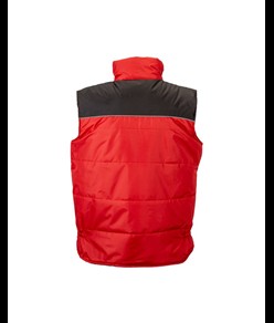 Gilet imbottito di poliestere impermeabilizzato