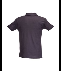 polo piqué di cotone 100% 180 g/m2, manica corta, tinta unita