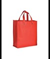 Shopper  ripiegabile con soffietto in TNT 80g/m2 cucito, manici corti Handle