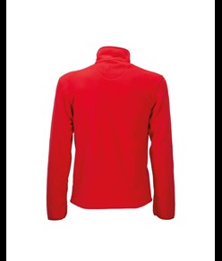 Felpa da uomo a zip intera in micropolar, con 2 tasche chiusura zip