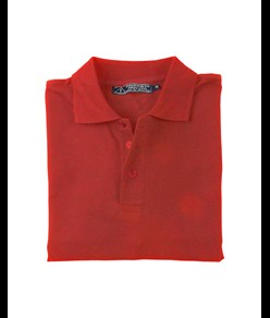 Polo piqué di cotone 100% 180 g/m2, manica lunga, tinta unita