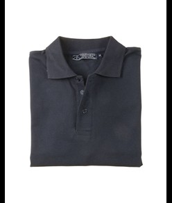 Polo piqué di cotone 100% 180 g/m2, manica lunga, tinta unita