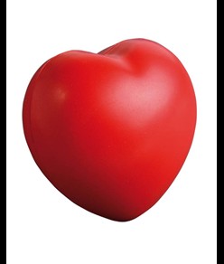 Antistress in PU a forma di cuore