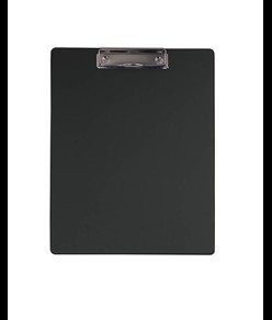 Portablocco A4 in plastica, con molla in metallo