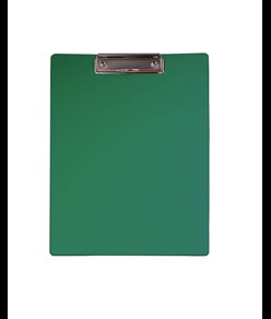 Portablocco A4 in plastica, con molla in metallo