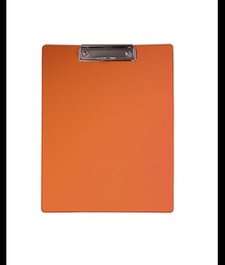 Portablocco A4 in plastica, con molla in metallo