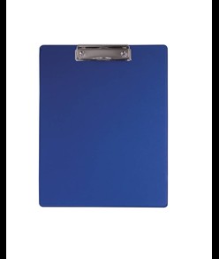 Portablocco A4 in plastica, con molla in metallo