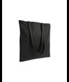 Shopper in cotone 220 g/m2, manici lunghi e chiusura con zip Handle