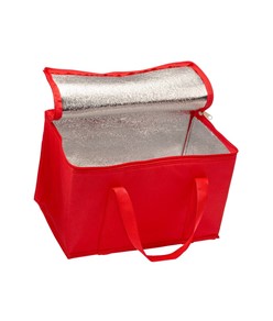 Borsa termica in poliestere 600D con interno argentato Borsa termica in poliestere 600D con interno argentato