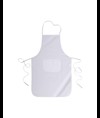 Grembiule in 30 % cotone/70 % poliestere (160g/m2), 60x92 cm con tasca frontale