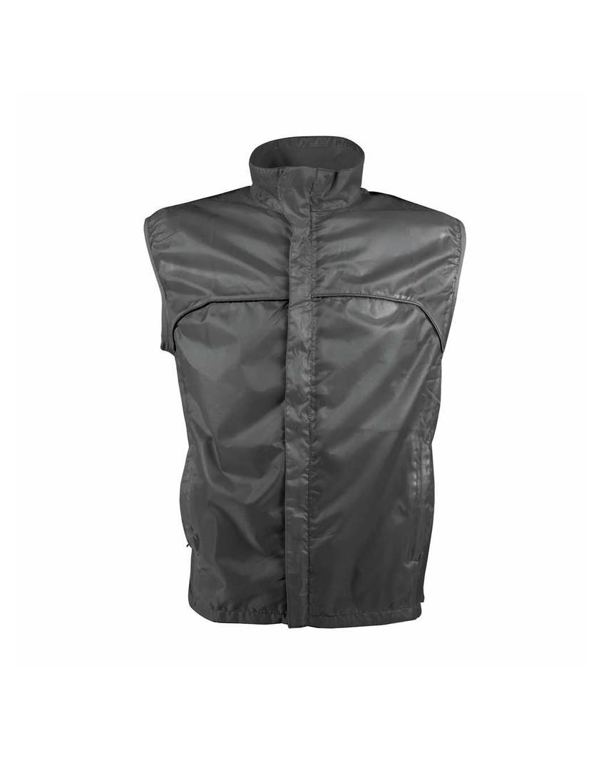 Gilet ad alta visibilità in poliestere, con rete traspirante e profili catarifrangenti