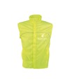 Gilet ad alta visibilità in poliestere, con rete traspirante e profili catarifrangenti Gilet ad alta visibilità in poliestere, con rete traspirante e profili catarifrangenti