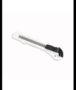 Cutter/taglierino in ABS con fermo lama, medio