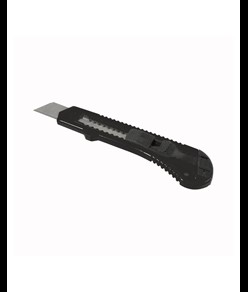 Cutter/taglierino in ABS con fermo lama, medio