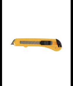 Cutter/taglierino in ABS con fermo lama, medio