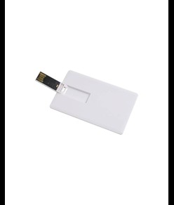 Chiavetta USB 4Gb, a forma di tessera in plastica . Possibilità di import