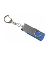 Chiavetta girevole USB 4Gb ABS gommata/Metallo  Possibilità di import su richiesta a parti