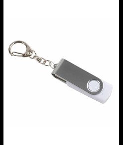Chiavetta girevole USB 8Gb ABS gommata/Metallo Possibilità di import su richiesta
