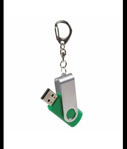 Chiavetta girevole USB 8Gb ABS gommata/Metallo Possibilità di import su richiesta